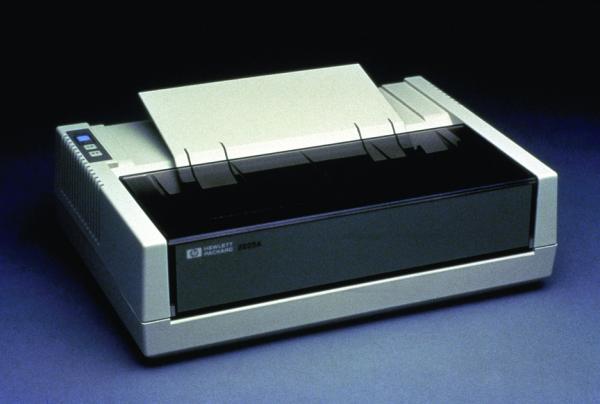 HP Thinkjet: la primera impresora de inyección de tinta de HP