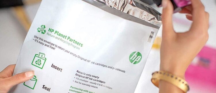 HP Instant Ink reciclaje