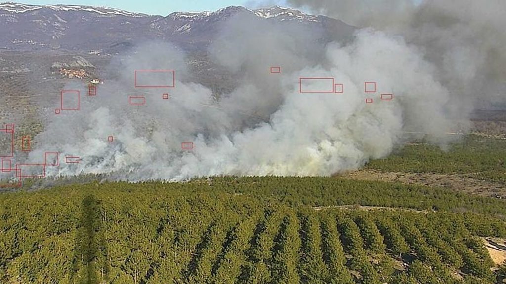 Las cámaras de videovigilancia, esenciales para combatir grandes incendios